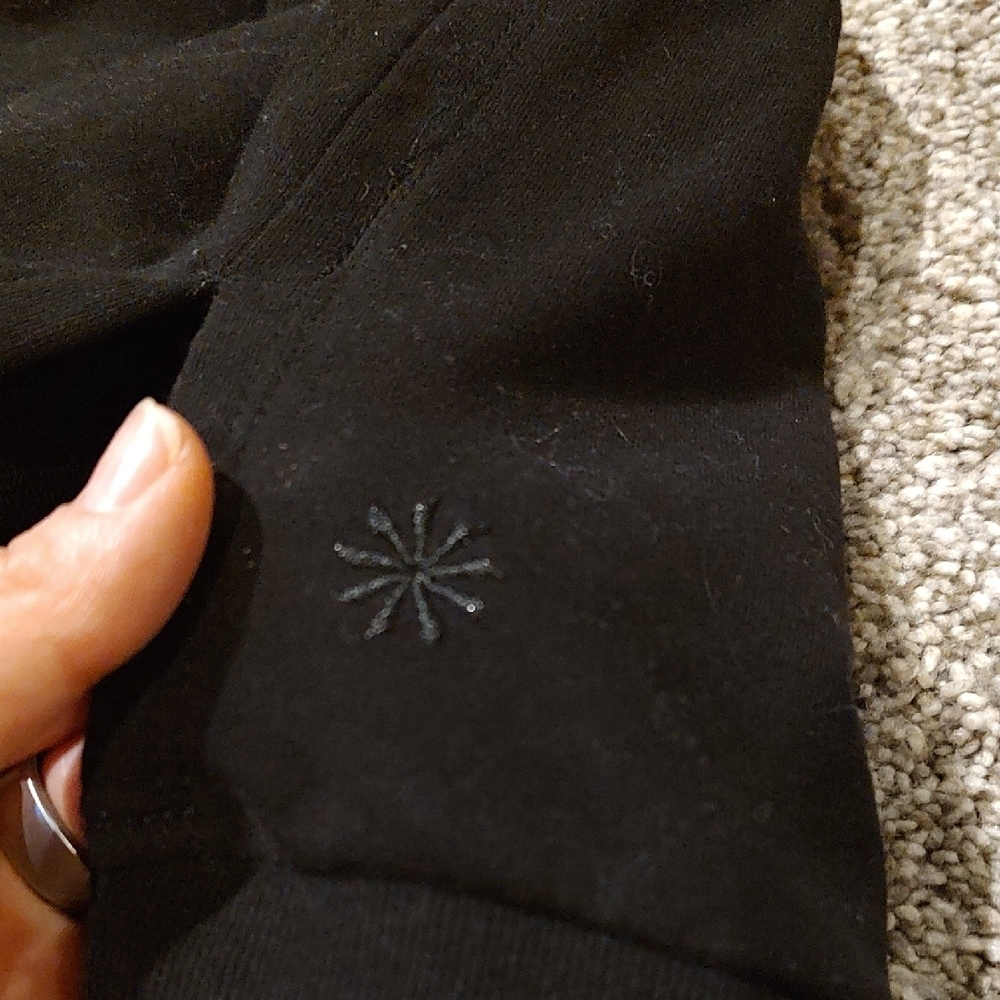 Athleta Black V-Neck Top - Picture 5 of 5